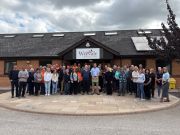  The team at Wyevale Nurseries in Hereford celebrating its 95th anniversary